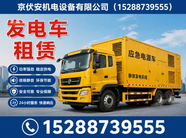 中卫柴油发电机组出租展示图